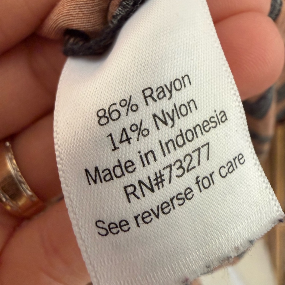 Nine West Patterned Drawstring Blouse - image 8